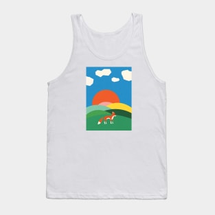 Fox And Field Tank Top